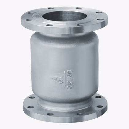 Обратный клапан подъемный вертикальный